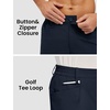 image:imageTBMPOY Mens Golf Shorts 7 Stretch Dress Casual Elastic Waist Short Quick Dry Lightweight Hiking Shorts with 4 PocketsNavy