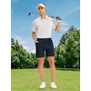 image:imageTBMPOY Mens Golf Shorts 7 Stretch Dress Casual Elastic Waist Short Quick Dry Lightweight Hiking Shorts with 4 PocketsNavy