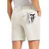 image:imageTBMPOY Mens Golf Shorts 7 Stretch Dress Casual Elastic Waist Short Quick Dry Lightweight Hiking Shorts with 4 PocketsOffwhite