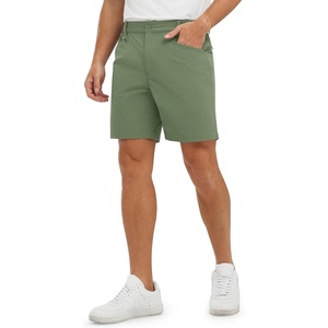 image:imageTBMPOY Mens Golf Shorts 7 Stretch Dress Casual Elastic Waist Short Quick Dry Lightweight Hiking Shorts with 4 PocketsSage Green