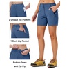 image:imageTBMPOY Womens 6 Hiking Cargo Shorts Quick Dry with Pockets Work Golf Short Lightweight Outdoor Active Summer for Women6blue