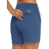 image:imageTBMPOY Womens 6 Hiking Cargo Shorts Quick Dry with Pockets Work Golf Short Lightweight Outdoor Active Summer for Women6blue