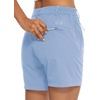 image:imageTBMPOY Womens 6 Hiking Cargo Shorts Quick Dry with Pockets Work Golf Short Lightweight Outdoor Active Summer for Women6blue Purple