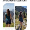 image:imageTBMPOY Womens 6 Hiking Cargo Shorts Quick Dry with Pockets Work Golf Short Lightweight Outdoor Active Summer for Women6dark Blue