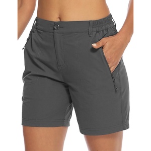 image:imageTBMPOY Womens 6 Hiking Cargo Shorts Quick Dry with Pockets Work Golf Short Lightweight Outdoor Active Summer for Women6dark Grey