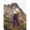 image:imageTBMPOY Womens Hiking Cargo Pants Lightweight Water Resistant Quick Dry Fishing Camping Travel Work Pant with 6 PocketsPurple