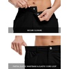 image:imageTBMPOY Mens Golf Shorts 9 Lightweight Quick Dry Hiking Cargo Shorts Casual Travel Outdoor with 4 PocketsBlack
