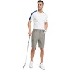 image:imageTBMPOY Mens Golf Shorts 9 Lightweight Quick Dry Hiking Cargo Shorts Casual Travel Outdoor with 4 PocketsLight Grey