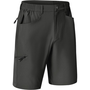image:imageTBMPOY Mens Golf Shorts 9 Lightweight Quick Dry Hiking Cargo Shorts Casual Travel Outdoor with 4 PocketsDark Grey