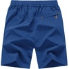image:imageTBMPOY Mens 7 Running Hiking Shorts Quick Dry Athletic Gym Outdoor Sports  3 Zip Pockets Water Resistant Lightweight Workout Short UPF 50 for Fishing Activrwear Summer Travel Casual WorkA8royal Blue