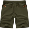 image:imageTBMPOY Mens 7 Running Hiking Shorts Quick Dry Athletic Gym Outdoor Sports  3 Zip Pockets Water Resistant Lightweight Workout Short UPF 50 for Fishing Activrwear Summer Travel Casual WorkArmy Green
