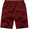 image:imageTBMPOY Mens 7 Running Hiking Shorts Quick Dry Athletic Gym Outdoor Sports  3 Zip Pockets Water Resistant Lightweight Workout Short UPF 50 for Fishing Activrwear Summer Travel Casual WorkB11wine Red