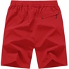 image:imageTBMPOY Mens 7 Running Hiking Shorts Quick Dry Athletic Gym Outdoor Sports  3 Zip Pockets Water Resistant Lightweight Workout Short UPF 50 for Fishing Activrwear Summer Travel Casual WorkB10red
