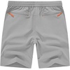 image:imageTBMPOY Mens 7 Running Hiking Shorts Quick Dry Athletic Gym Outdoor Sports  3 Zip Pockets Water Resistant Lightweight Workout Short UPF 50 for Fishing Activrwear Summer Travel Casual WorkLight Grey