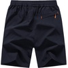 image:imageTBMPOY Mens 7 Running Hiking Shorts Quick Dry Athletic Gym Outdoor Sports  3 Zip Pockets Water Resistant Lightweight Workout Short UPF 50 for Fishing Activrwear Summer Travel Casual WorkA27dark BlueRed