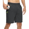 image:imageTBMPOY Mens 7 Running Hiking Shorts Quick Dry Athletic Gym Outdoor Sports  3 Zip Pockets Water Resistant Lightweight Workout Short UPF 50 for Fishing Activrwear Summer Travel Casual WorkA30dark GreyGreen