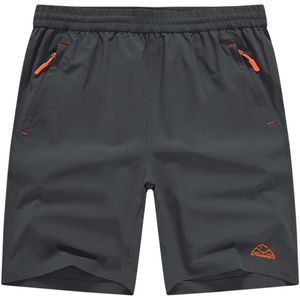 image:imageTBMPOY Mens 7 Running Hiking Shorts Quick Dry Athletic Gym Outdoor Sports  3 Zip Pockets Water Resistant Lightweight Workout Short UPF 50 for Fishing Activrwear Summer Travel Casual WorkCool Grey