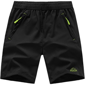 image:imageTBMPOY Mens 7 Running Hiking Shorts Quick Dry Athletic Gym Outdoor Sports  3 Zip Pockets Water Resistant Lightweight Workout Short UPF 50 for Fishing Activrwear Summer Travel Casual WorkA29blackGreen