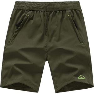 image:imageTBMPOY Mens 7 Running Hiking Shorts Quick Dry Athletic Gym Outdoor Sports  3 Zip Pockets Water Resistant Lightweight Workout Short UPF 50 for Fishing Activrwear Summer Travel Casual WorkA28army GreenGreen