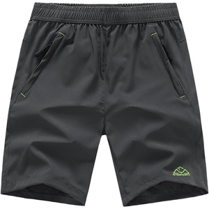 image:imageTBMPOY Mens 7 Running Hiking Shorts Quick Dry Athletic Gym Outdoor Sports  3 Zip Pockets Water Resistant Lightweight Workout Short UPF 50 for Fishing Activrwear Summer Travel Casual WorkA26dark GreyGreen
