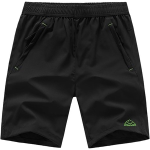 image:imageTBMPOY Mens 7 Running Hiking Shorts Quick Dry Athletic Gym Outdoor Sports  3 Zip Pockets Water Resistant Lightweight Workout Short UPF 50 for Fishing Activrwear Summer Travel Casual WorkA6blackGreen