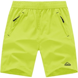 image:imageTBMPOY Mens 7 Running Hiking Shorts Quick Dry Athletic Gym Outdoor Sports  3 Zip Pockets Water Resistant Lightweight Workout Short UPF 50 for Fishing Activrwear Summer Travel Casual WorkA25fluorescent Green