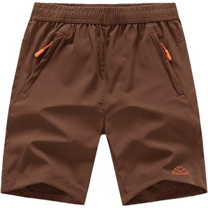 image:imageTBMPOY Mens 7 Running Hiking Shorts Quick Dry Athletic Gym Outdoor Sports  3 Zip Pockets Water Resistant Lightweight Workout Short UPF 50 for Fishing Activrwear Summer Travel Casual WorkA22brown